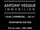 vente maison/villa  T1 Montmartin-sur-Mer  266 200€ 
