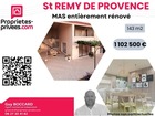 vente maison/villa  T5 Saint-Rémy-de-Provence 1 102 500€ 