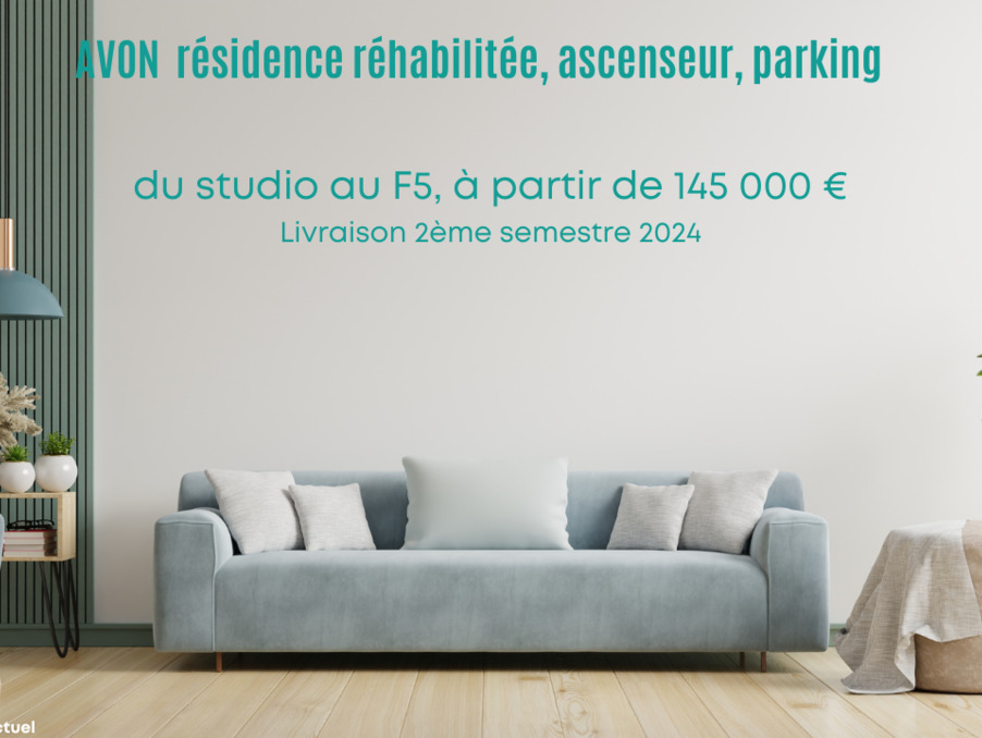 Vente Appartement AVON 77210 Seine et Marne FRANCE