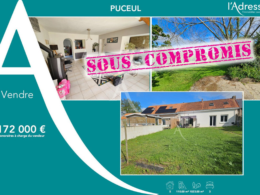 Vente Maison/Villa PUCEUL 44390 Loire Atlantique FRANCE