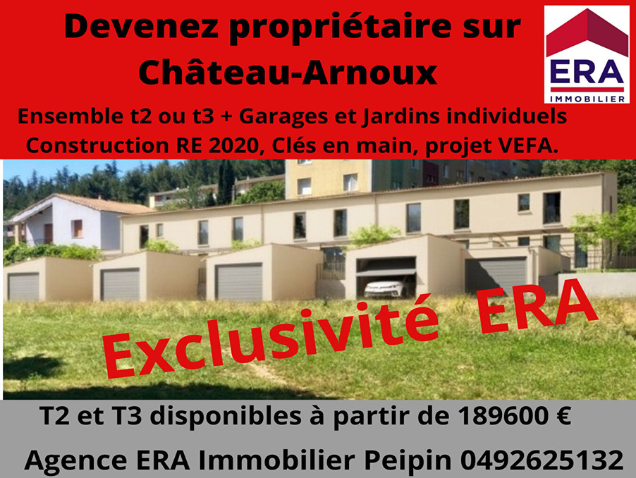 Vente Immeuble CHATEAU ARNOUX SAINT AUBAN 04160 Alpes de Haute Provence FRANCE