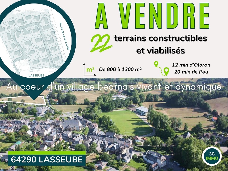 Vente Terrain PAU 64000 Pyrenes Atlantiques FRANCE