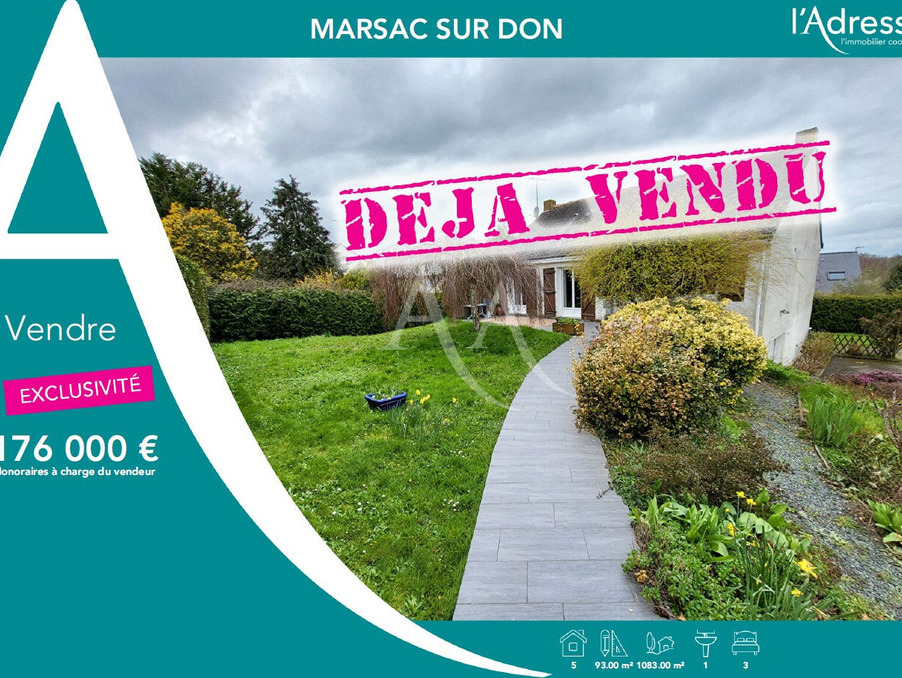 Vente Maison/Villa MARSAC SUR DON 44170 Loire Atlantique FRANCE
